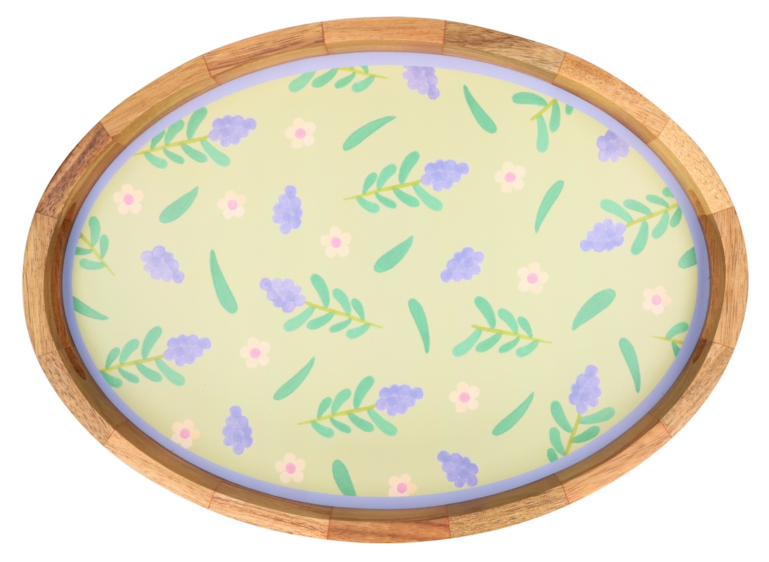 Vassoio ovale Sorprese di Pasqua, grande. Prezzo 42,90 euro.